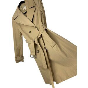 NWT Michael Kors Womens Khaki Trench Coat Size 2